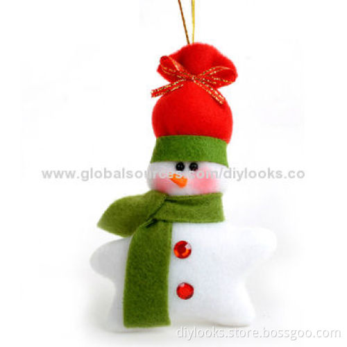 Hang Decorative Display Ornament Snowman for Christmas Trees